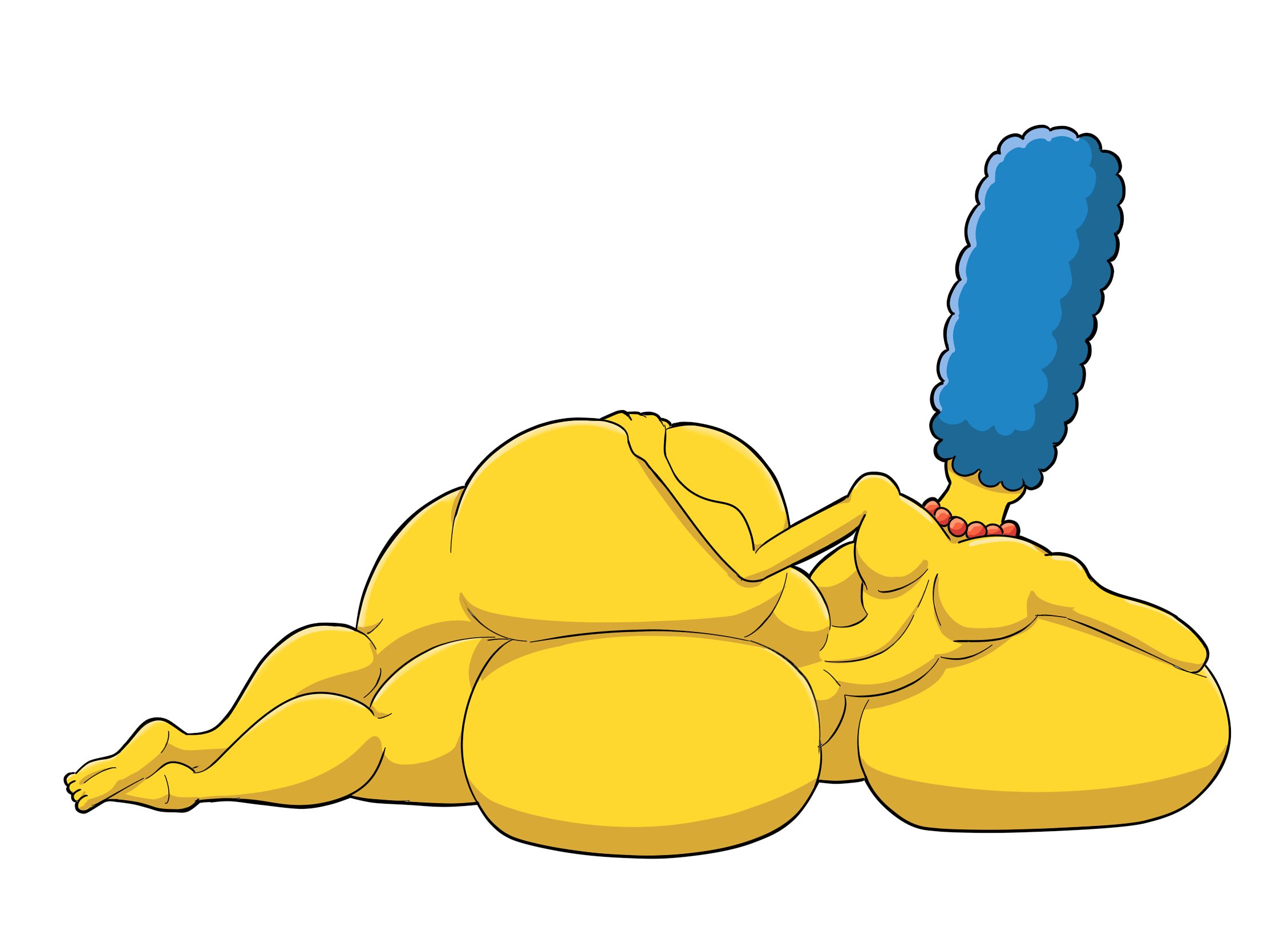 the simpsons nude marge