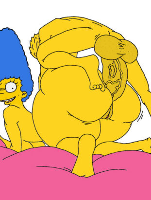 Bart and Marge Hentai Cartoon Anal Porn Cartoon Anal Porn