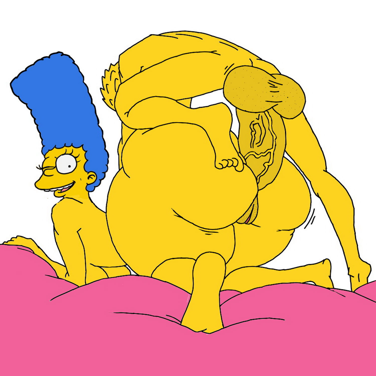 Marge and Bart Hentai