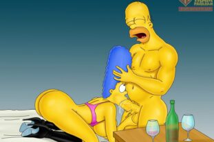 Marge Simpson Naked In Bed Marge Simpson Big Dick Hentai