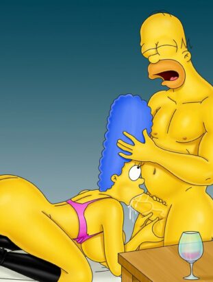 Marge Simpson Naked In Bed Cartoon MILF Cartoon MILF