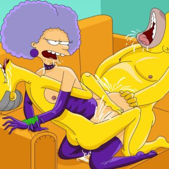 Homer Simpson Sex Homer Simpson Lesbian Cartoon
