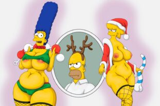 Lisa and Marge Simpson Naked (18yo) Lisa Simpson Cartoon Gangbang