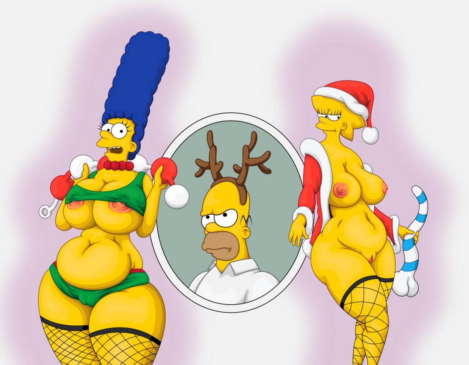 Lisa and Marge Simpson Naked 10