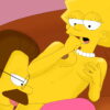 Lisa Simpson hentai video pussy eating