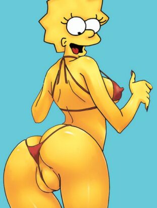 The Simpsons Lisa Naked (18yo) Sexy Cartoon Sexy Cartoon