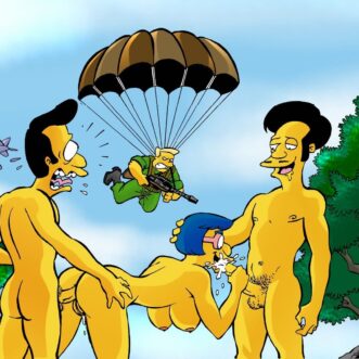 Luann Van Houten Hot Apu Nahasapeemapetilon Big Tits Cartoon