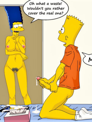 Marge and Bart Nude Rule 34 Comics Rule 34 Comics