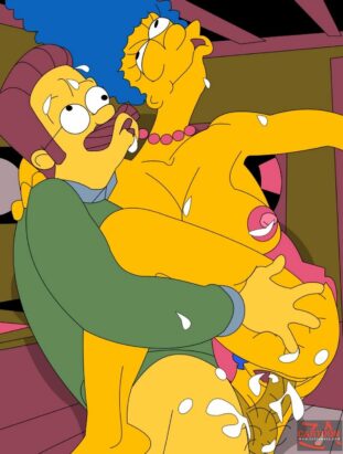Marge and Ned Sex Creampie Hentai Creampie Hentai