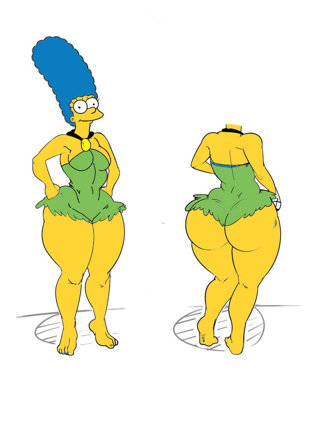 Marge Simpson Art