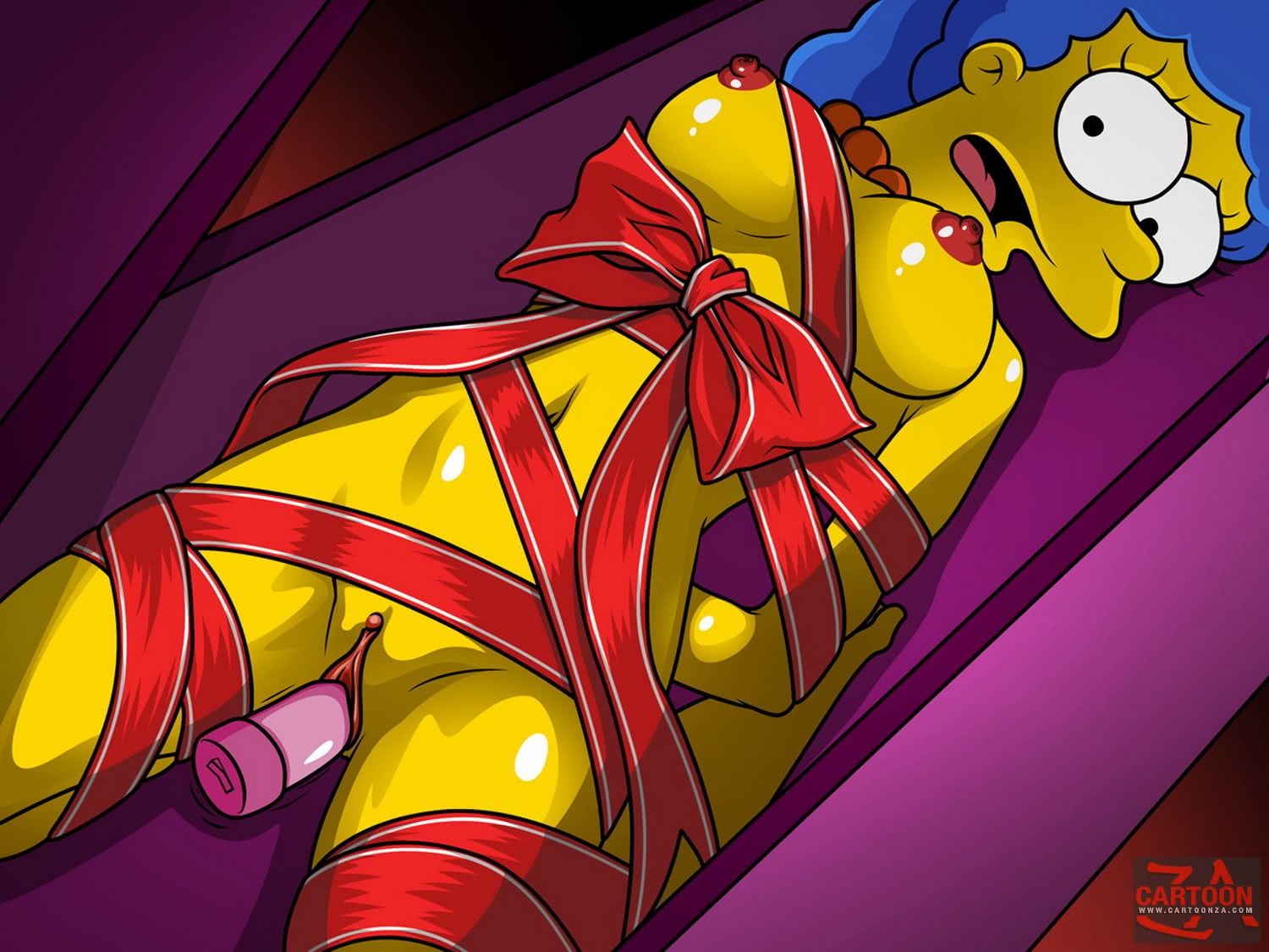Marge simpson bondage