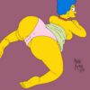 Marge Simpson Booty Marge Simpson Futanari Cartoon