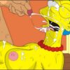 Marge Simpson Cum Marge Simpson Cartoon Gangbang