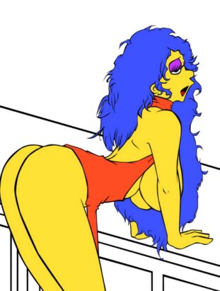 Marge Simpson Erotica Sexy Cartoon Sexy Cartoon
