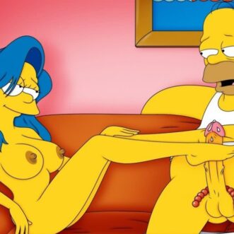 Marge Simpson Footjob Porn Marge Simpson Femdom Cartoon