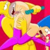 Marge Simpson Hardcore Porn Homer Simpson Cartoon Gangbang