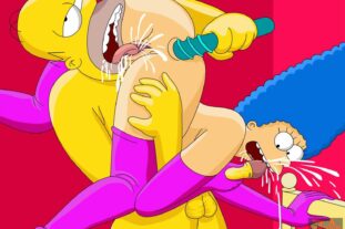 Marge Simpson Hardcore Porn Homer Simpson Cartoon Gangbang