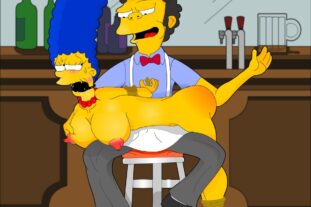 Marge Simpson Spanked Marge Simpson Interracial Cartoon