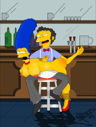 Marge Simpson Spanked Cartoon Bondage Cartoon Bondage