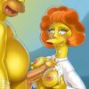 Maude Flanders Tits Homer Simpson Lesbian Cartoon