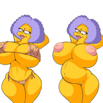 Patty Bouvier Nude Patty and Selma Bouvier Cartoon Blowjob