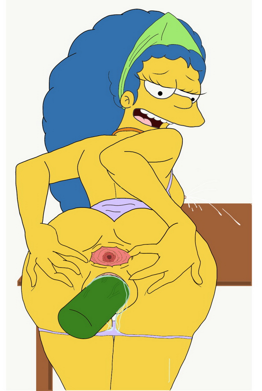 Simpsons dildo and sex toys cartoon