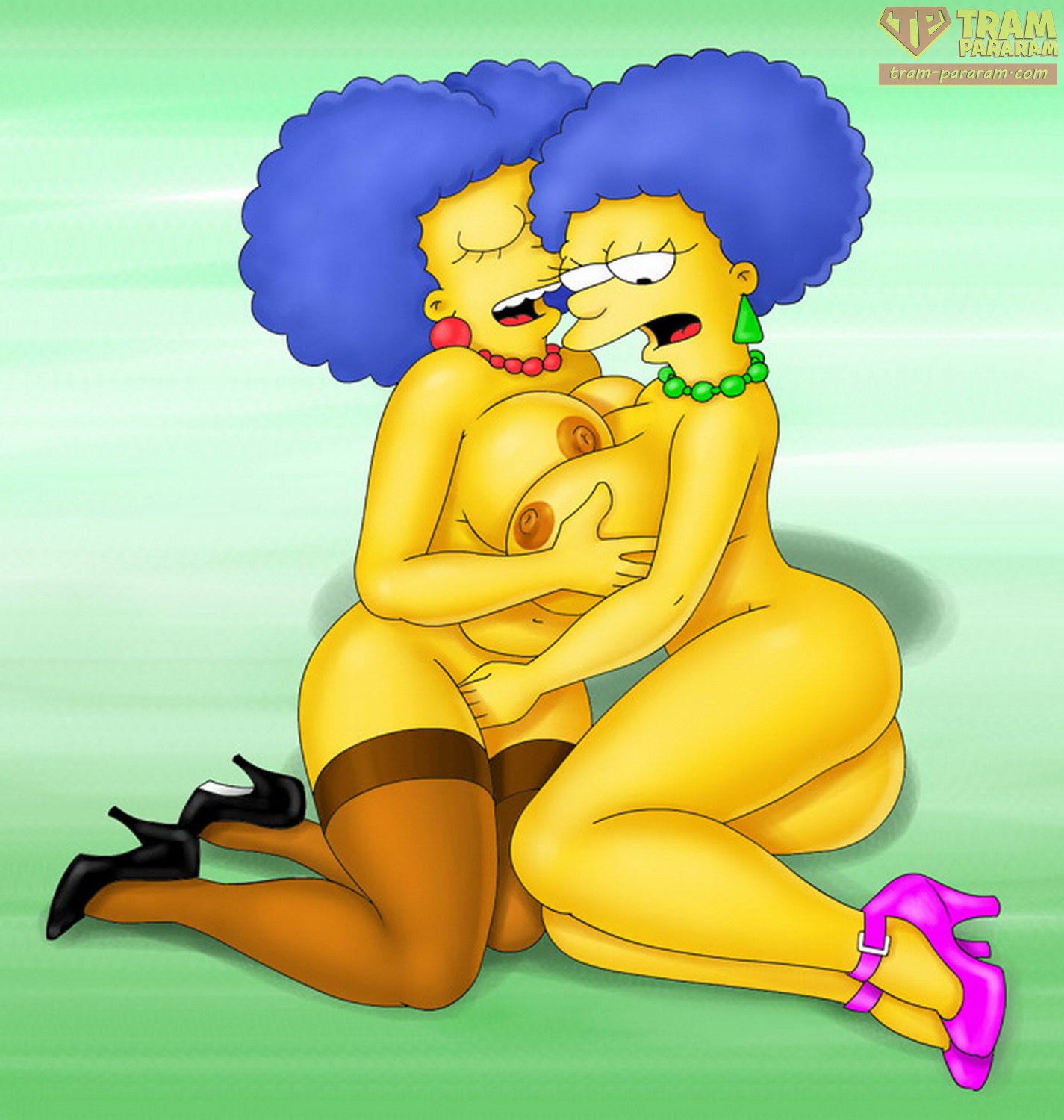 Patty and Selma Porn Simpsons Parody.