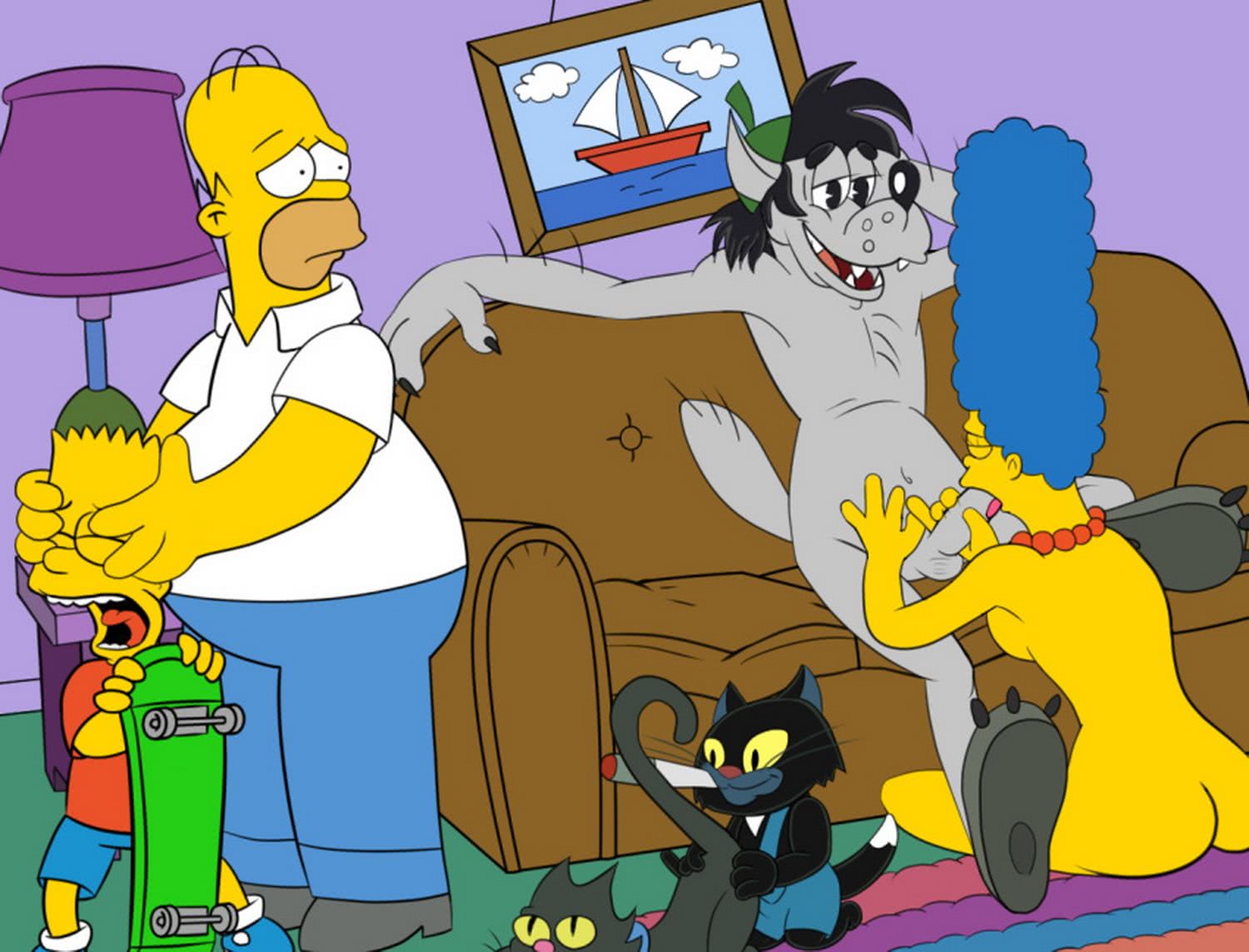 The simpsons rule 34