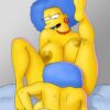 Simpsons Selma Porn Patty and Selma Bouvier Cartoon Blowjob