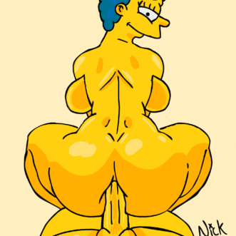 The Simpsons Sex Gif Marge Simpson Rule 34 Comics